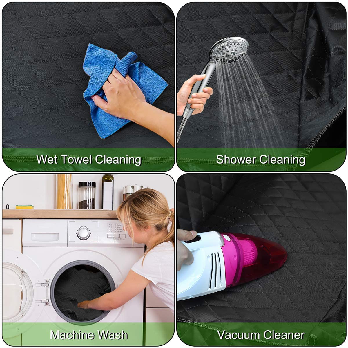 Dog Car Seat Cover Waterproof Pet Travel Dog Carrier Hammock Car Rear Back Seat Protector Mat Safety Carrier For Dogs Safety Pad