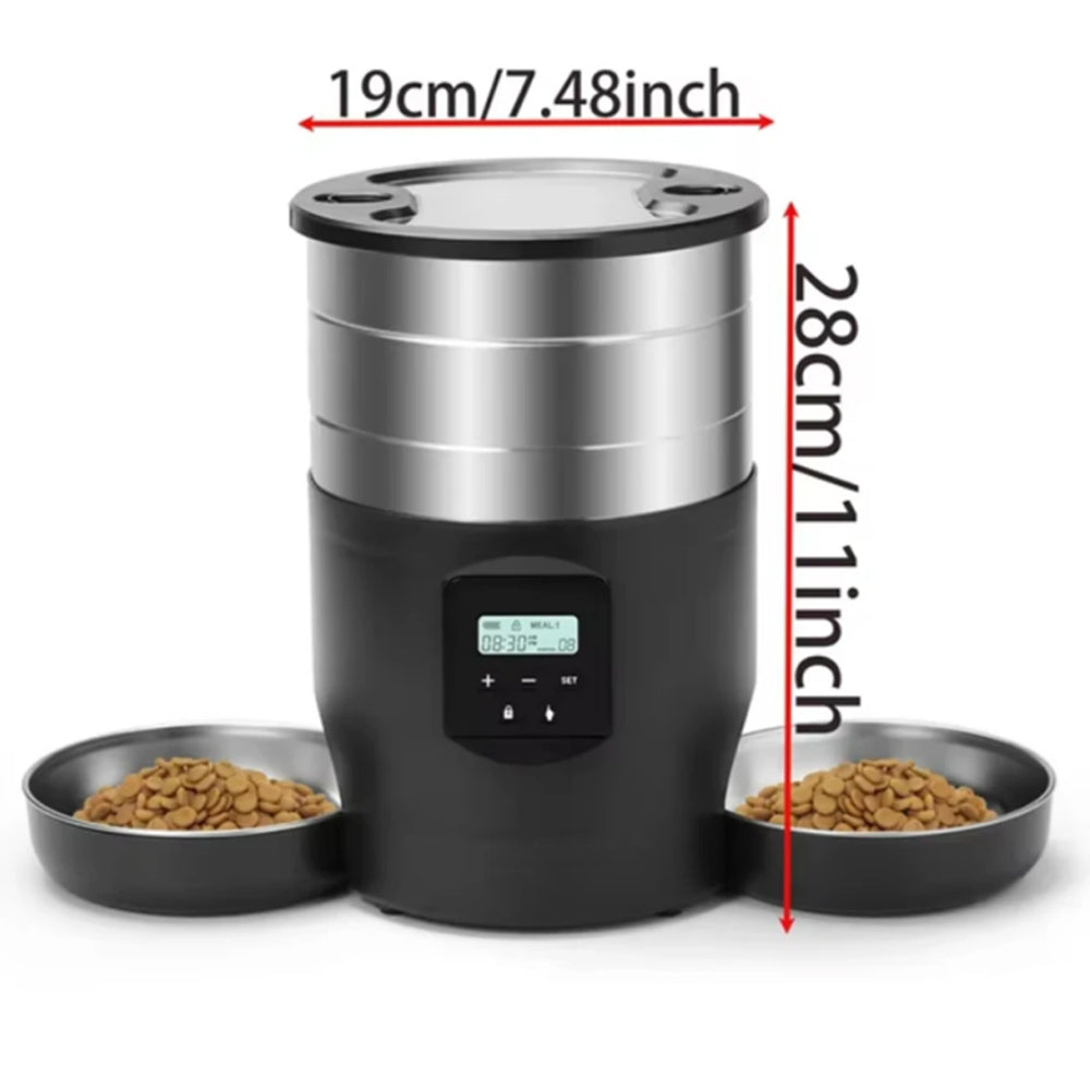 4.5L Smart Pet Feeder Automatic Cat Food Dispenser Cat Dog Bowl Automatic Cat Feeder Dog Food Machine With Timed Quantitative